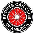 SCCA wheel logo