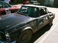 The Picasso/Vautier Mercedes before temporary repairs. - RJ