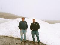 Snow in June near the top of the Bear Tooth Highway. - RJ
