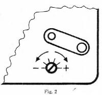 Fig. 2 - Adjustment screw